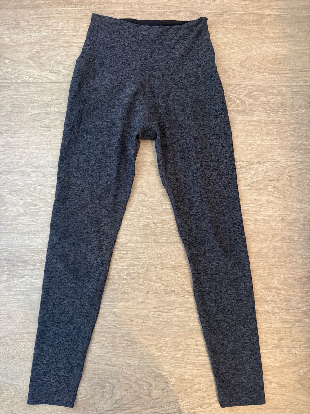 Beyond Yoga | High Waisted Leggings | Charcoal Heather | S